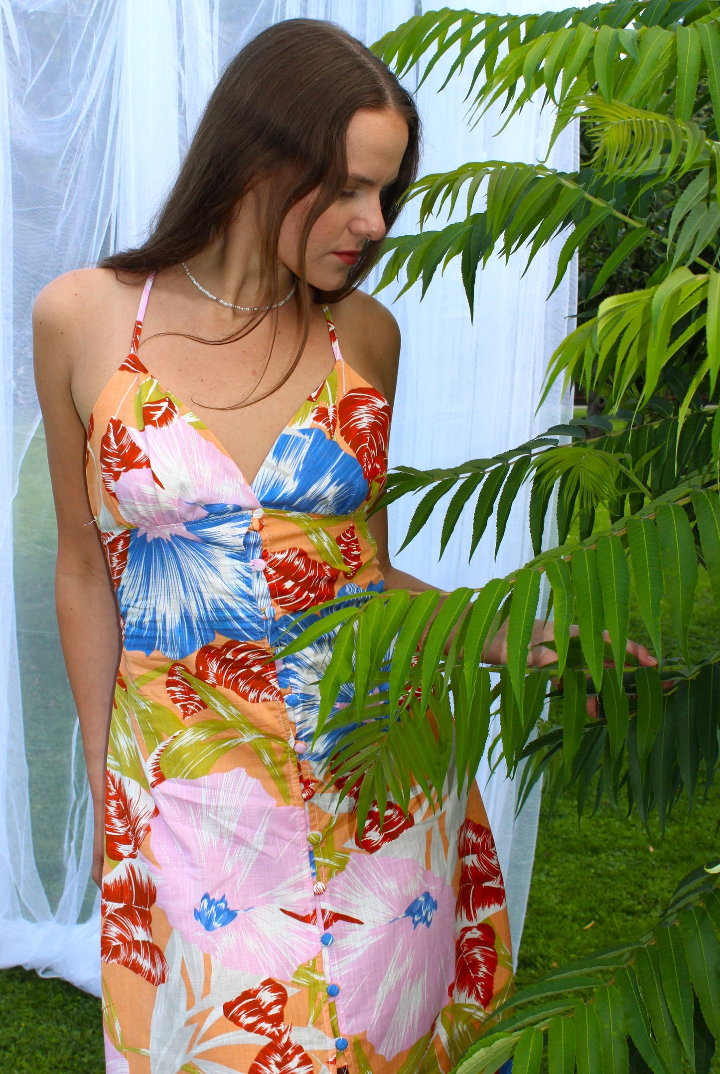 Dress "Tropical Bloom"