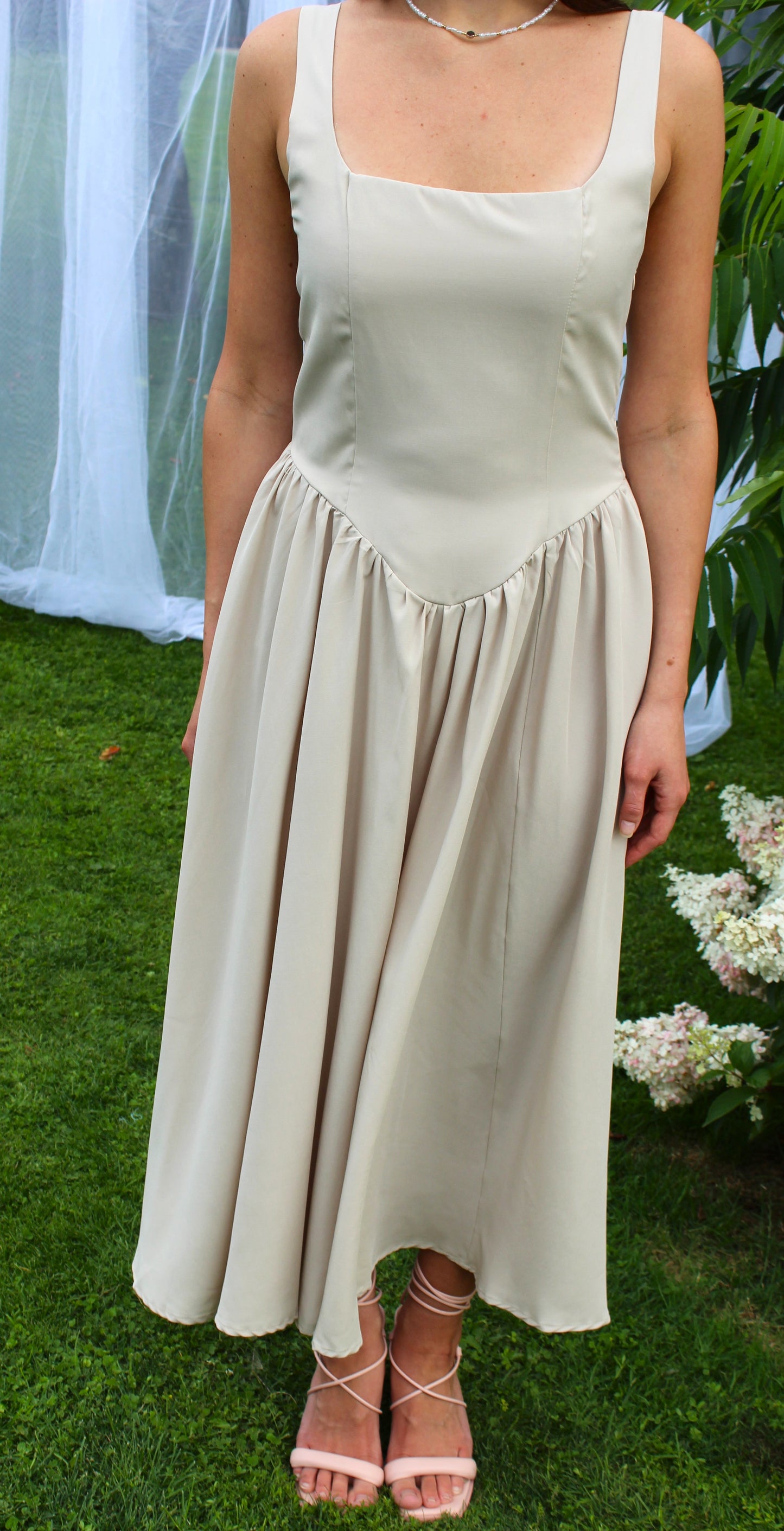 Dress "Sandy Elegance"