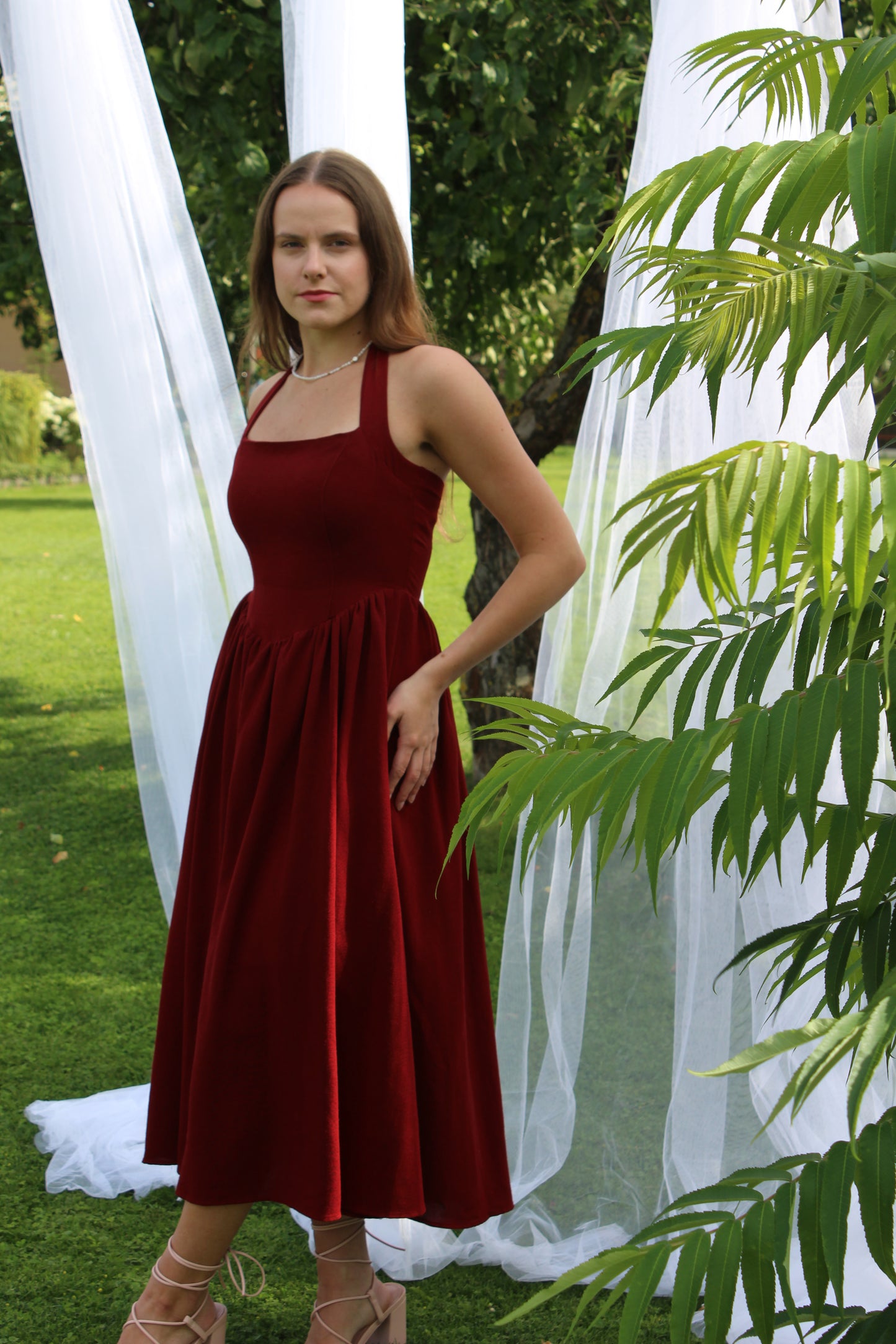 Dress “Burgundy Wine”