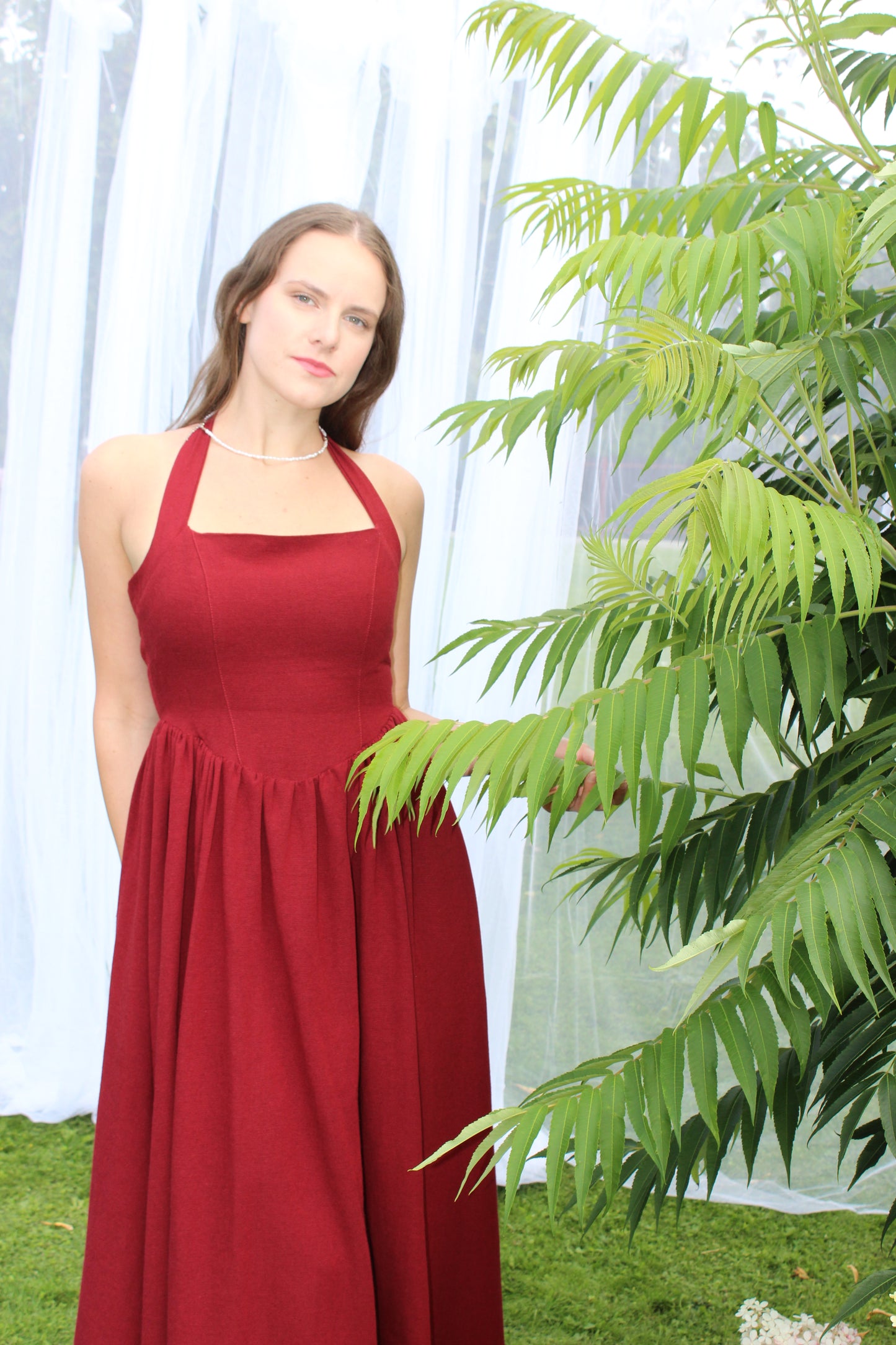 Dress “Burgundy Wine”