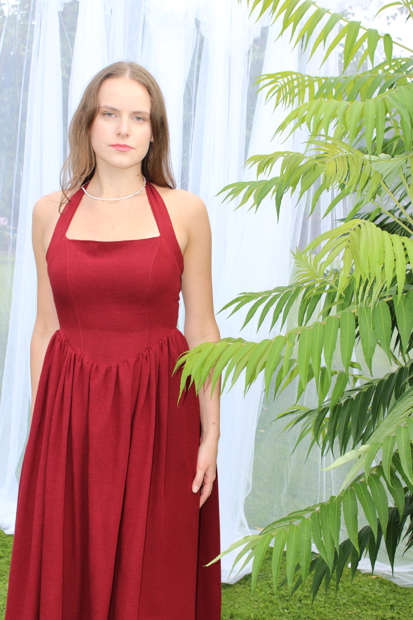 Dress “Burgundy Wine”