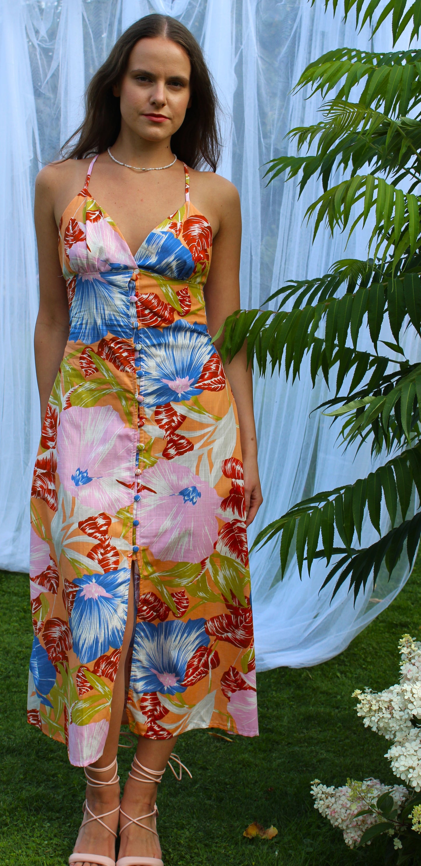 Dress "Tropical Bloom"