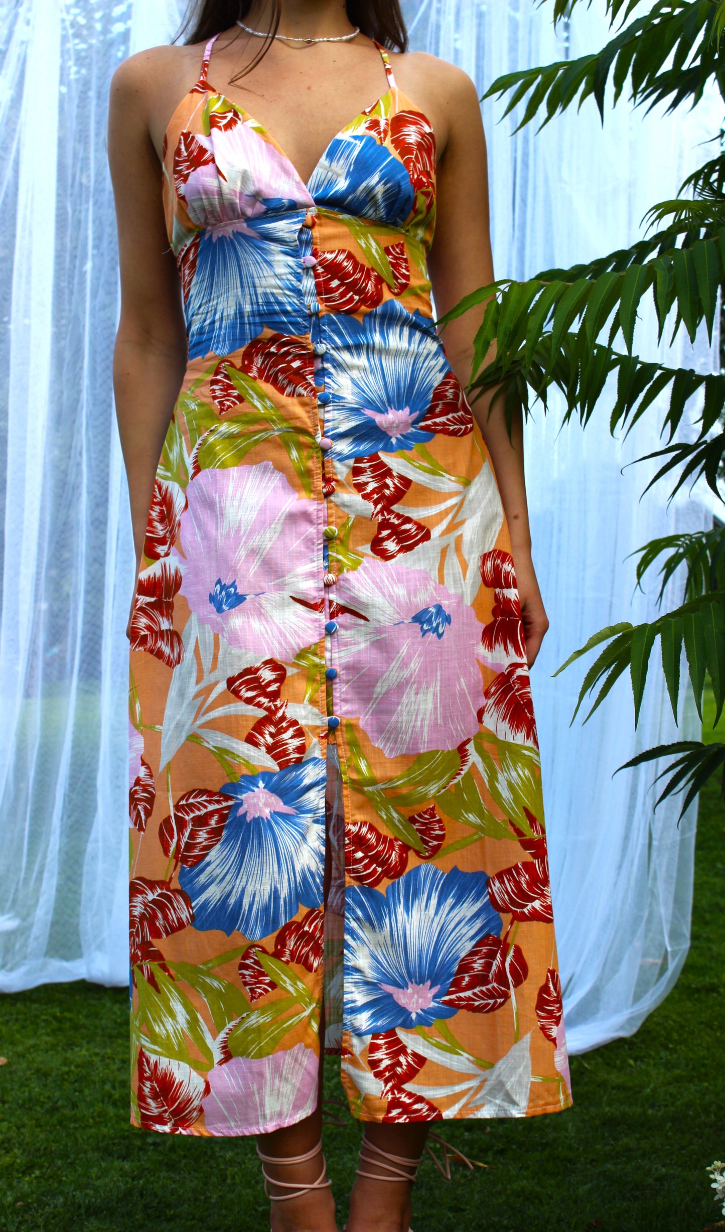 Dress "Tropical Bloom"