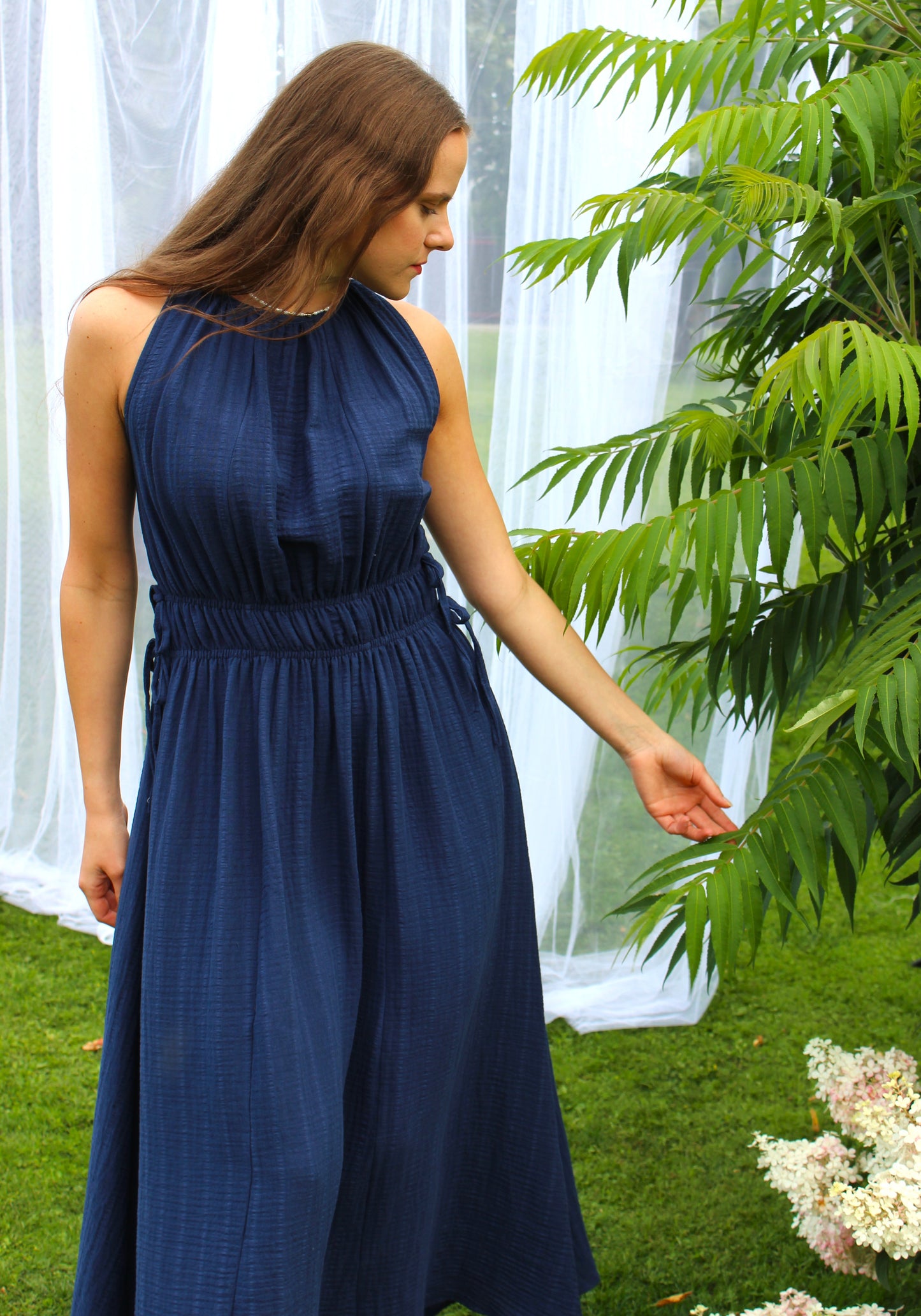 Dress "Navy Breeze"